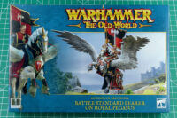Warhammer The Old World - Kingdom of Bretonnia Battle Standard Bearer on Royal Pegasus