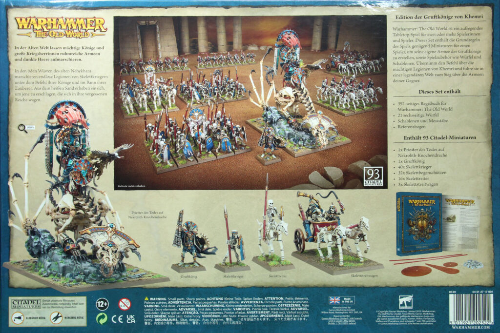 Warhammer The Old World - Tomb Kings of Khemri