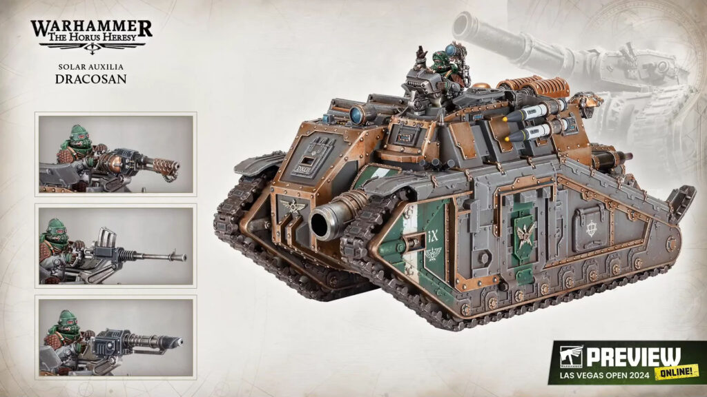 Horus Heresy - Solar Auxilia Dracosan Armoured Transporter