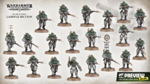 Horus Heresy - Solar Auxilia Lasrifle Section Infantry