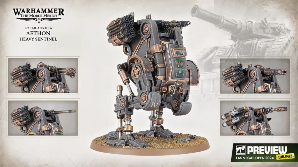 Horus Heresy - Solar Auxilia Aethon Heavy Sentinel