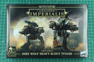 Legions Imperialis - Dire Wolf Heavy Scout Titans