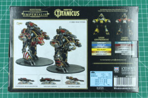 Legions Imperialis - Dire Wolf Heavy Scout Titans