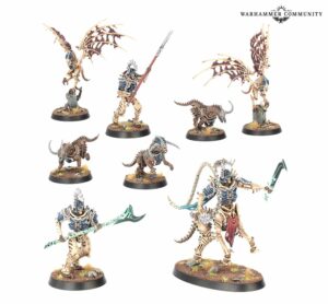 Warcry - Briar and Bone Ossiarch Bonereapers Teratic Cohort