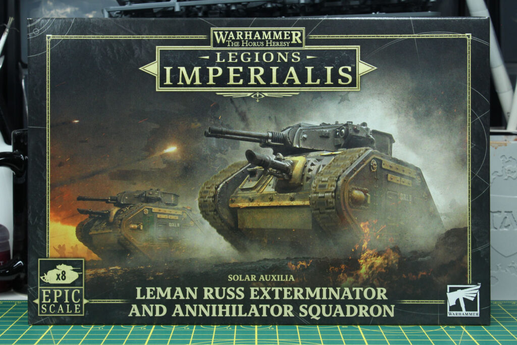 Legions Imperialis – Solar Auxilia Leman Russ Exterminator and ...