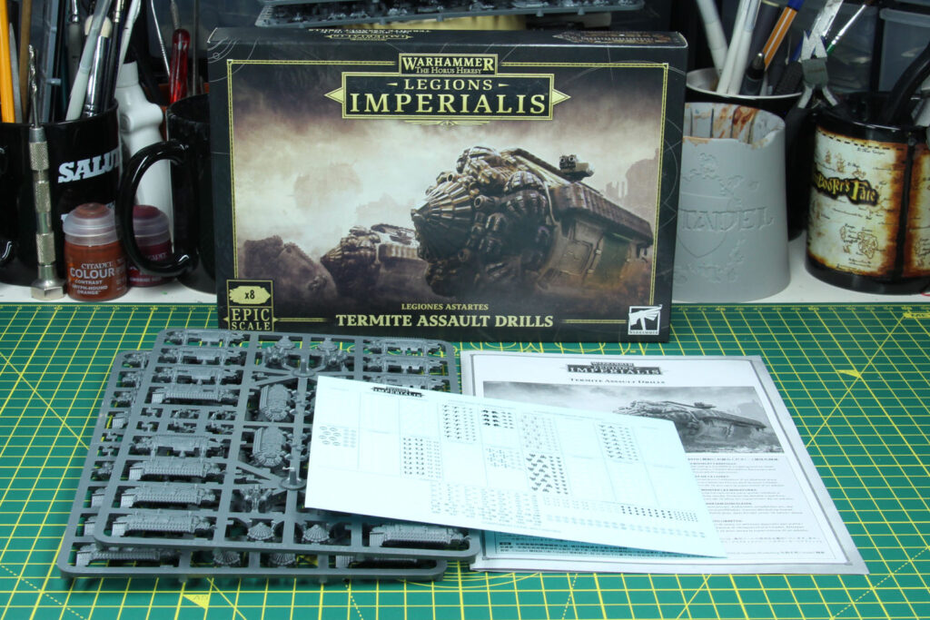 Warhammer Horus Heresy Legions Imperialis: Termite Assault Drills - Epic Scale Plastic Model Kit