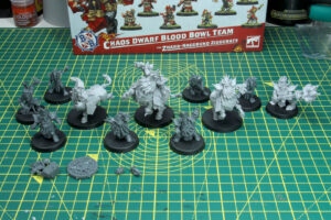 Blood Bowl - Chaos Dwarf The Zharr-Naggrund Ziggurats