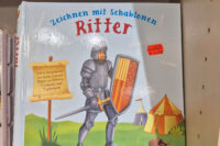 Zeichnen mit Schablonen - Ritter