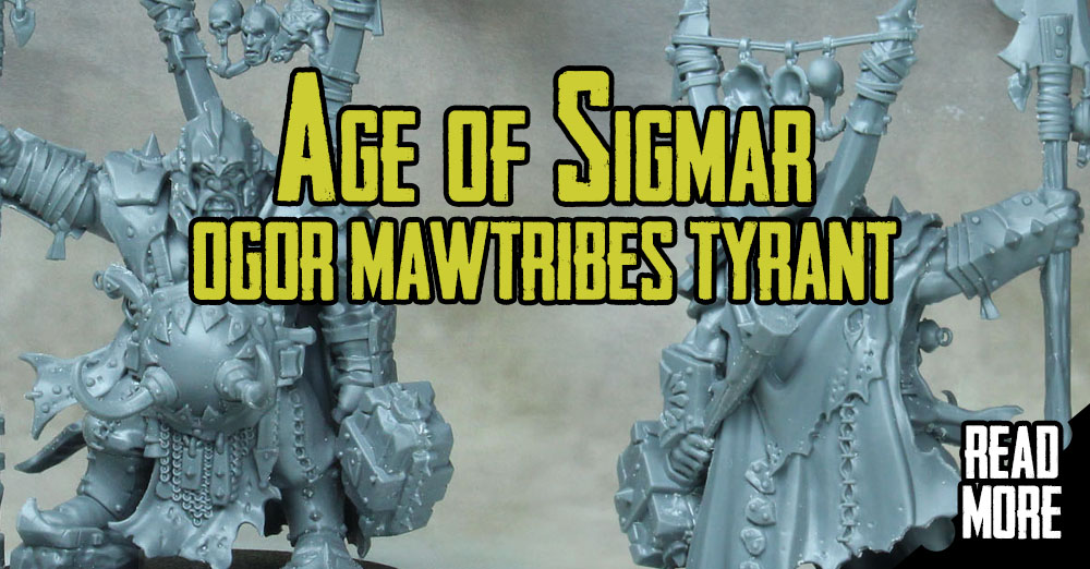 Pièce Détachée (Bits) Warhammer Age Of Sigmar - Tête De Corne De Pierre Pour Ogor Mawtribes - Games Workshop