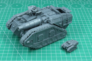 Horus Heresy - Solar Auxilia Medusa and Basilisk
