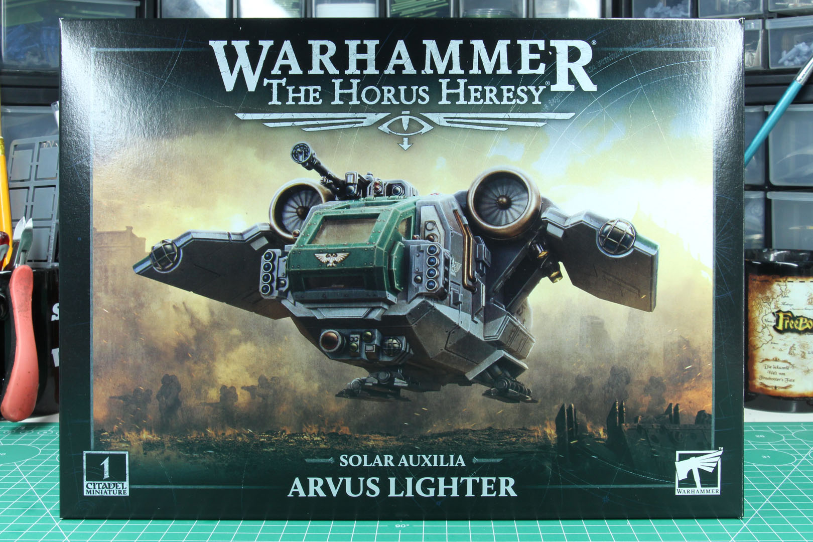 Warhammer - Horus Heresy: Accendino Arvus, Kit Modellismo In Plastica Per Solar Auxilia