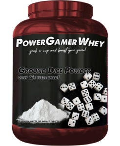 Chaosbunker - PowerGamerWhey - Grounded Dice Powder