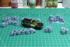 Gaslands - 3d printed items height=200