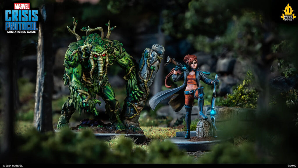 Marvel Crisis Protocol - Elsa Bloodstone and Man-Thing