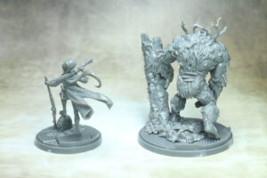 Marvel Crisis Protocol - Elsa Bloodstone and Man-Thing