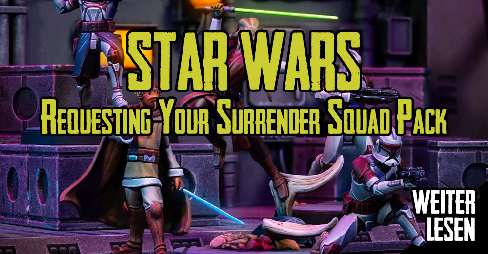 Asmodee - Star Wars™ Shatterpoint Requesting Your Surrender | Atomic Mass Games - Jeu de Figurines Expert - dès 14 ans - 2 Joueurs - 90 min - Version multilingue Asmodee - Star Wars™ Shatterpoint Requesting Your Surrender | Atomic Mass Games - Jeu de Figurines Expert - dès 14 ans - 2 Joueurs - 90 min - Version multilingue