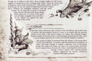 Warhammer Fantasy - 7th Edition Cathay