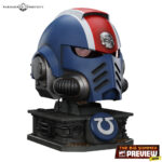 Warhammer 40,000 - JoyToy Lieutenant Titus’ Mk X Helmet