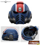 Warhammer 40,000 - JoyToy Lieutenant Titus’ Mk X Helmet