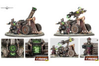 Warhammer Age of Sigmar - Helsmiths of Hashut Tormentor Bombard and Deathshrieker Rocket Battery