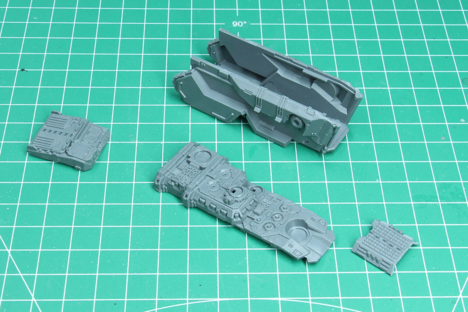 Figurine Warhammer Forgeworld - Mastodon Super-Heavy Assault Transport - Résine