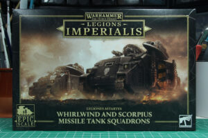 Legions Imperialis - Whirlwind and Scorpius Missile Tank Squad