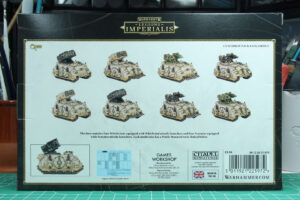 Legions Imperialis - Whirlwind and Scorpius Missile Tank Squad
