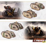 Legions Imperialis - Legiones Astartes Cerberus Heavy Tank Destroyer and Typhon Heavy Siege Tank Squadron