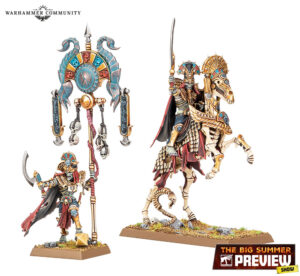 Warhammer The Old World - Tomb Kings of Khemri Royal Heralds