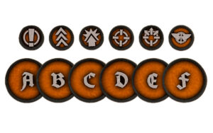 Legions Imperialis - Order Tokens and Objectives Markers