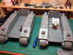 Warhammer 40,000 - Imperial Guard Baneblade and Shadowsword Super Heavy Tanks