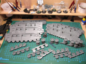 Warhammer 40,000 - Imperial Guard Baneblade and Shadowsword Super Heavy Tanks