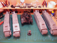 Warhammer 40,000 - Imperial Guard Baneblade and Shadowsword Super Heavy Tanks