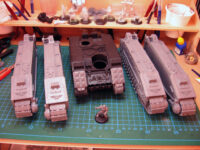 Warhammer 40,000 - Imperial Guard Baneblade and Shadowsword Super Heavy Tanks