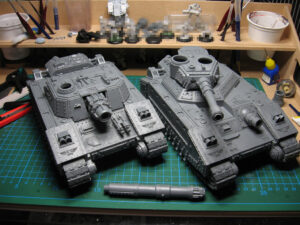 Warhammer 40,000 - Imperial Guard Baneblade and Shadowsword Super Heavy Tanks