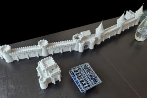 Warmaster - Dark Realms Castle Argent Gate & Walls