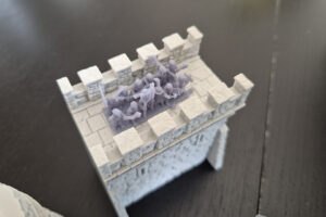 Warmaster - Dark Realms Castle Argent Walls