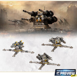 Legions Imperialis - Legiones Astartes Araknae Weapons Platforms