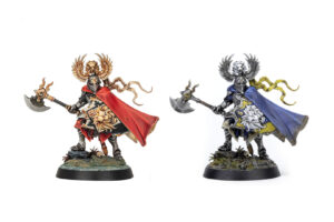 Warhammer Quest - Darkwater Manticore Knight Painted