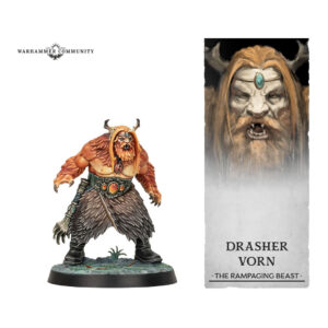 Warhammer Quest: Darkwater - Drasher Vorn The Rampaging Beast