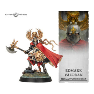 Warhammer Quest: Darkwater - Edmark Valoran The Manticore Knight