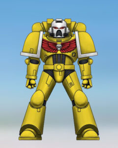 Warhammer 40,000 - Imperial Fists 1st Company