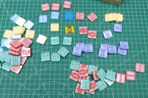 Warhammer 40,000 - 2nd Edition acryl token set