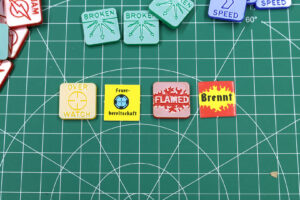 Warhammer 40,000 - 2nd Edition acryl token set