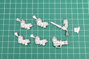 Warhammer 40,000 - 2nd Edition Space Marine Terminators Imperial Fists Bits