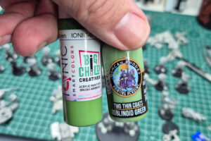 Painting Miniatures - Goblin Greens