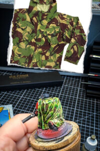 Warhammer 40,000 - Space Marine Scout by Team Würfelkrieg in DPM Camouflage