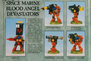 Warhammer 40,000 - 2nd Edition Blood Angels Devastators