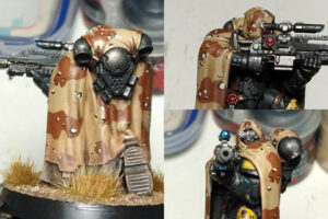 Warhammer 40,000 - Space Marine Scout by YotaMota in DBDU Camouflage