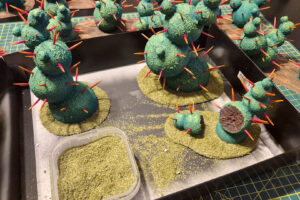 Warhammer 40,000 - Cactus Terrain
